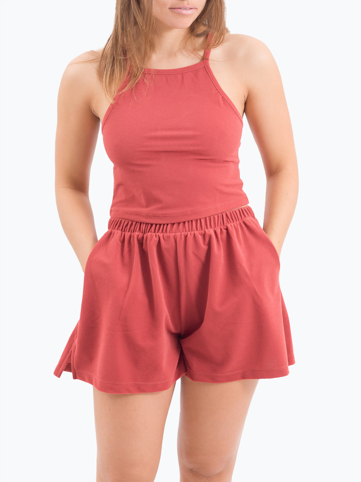 Aura Shorts - terry finish - Magma-terry